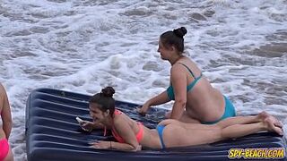 Amateur Beach Sexy Thong Bikini Teen   Voyeur Amateur Video